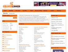 Tablet Screenshot of orangelinker.com